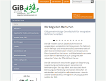 Tablet Screenshot of gib-hannover.de